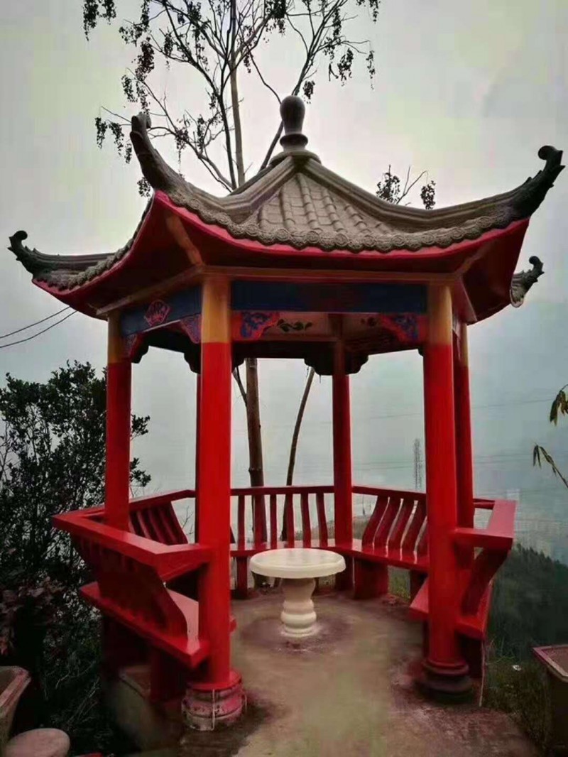 仿古栏亭