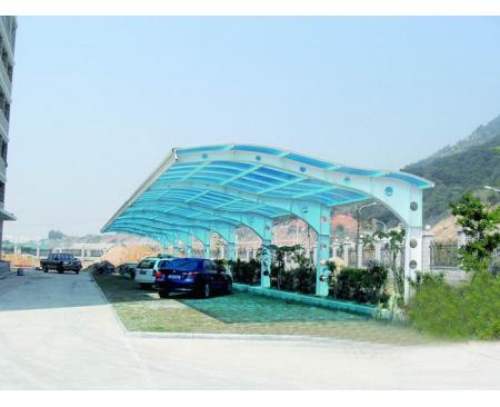 桂林钢结构停车棚