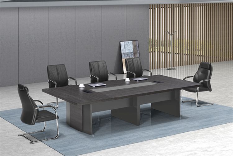 格林家具老板办公桌 大班台 办公桌椅组合4人座6人座 会议桌