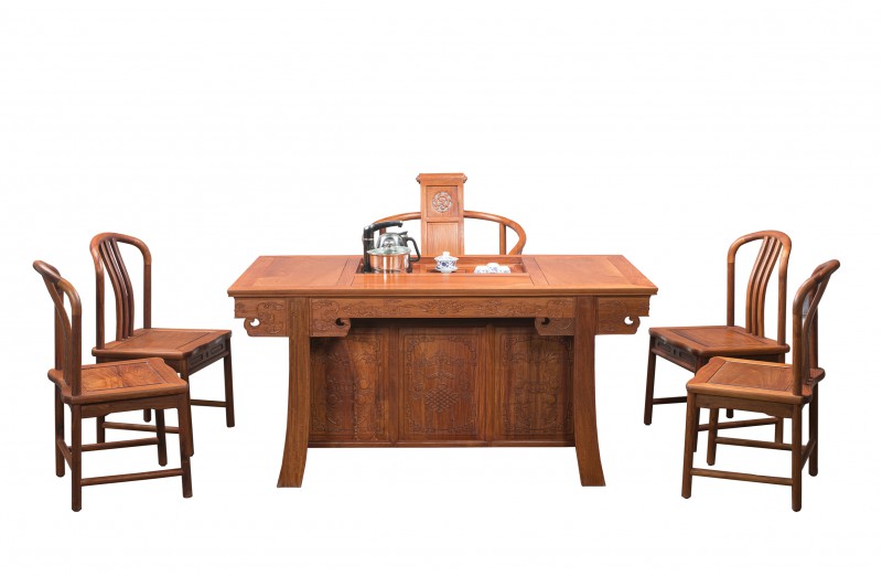 明式红木家具茶台