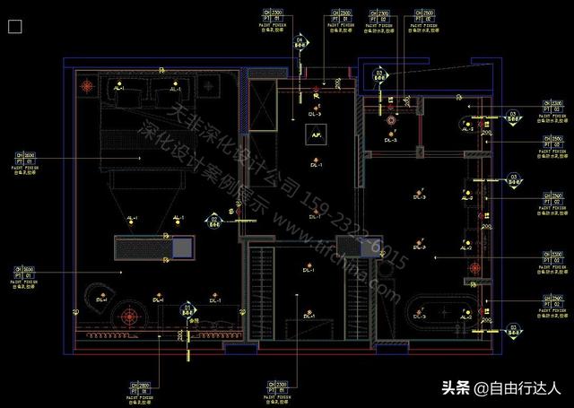 1万平米现代艺术酒店 施工图深化解析 精细化图纸展示 天非深化