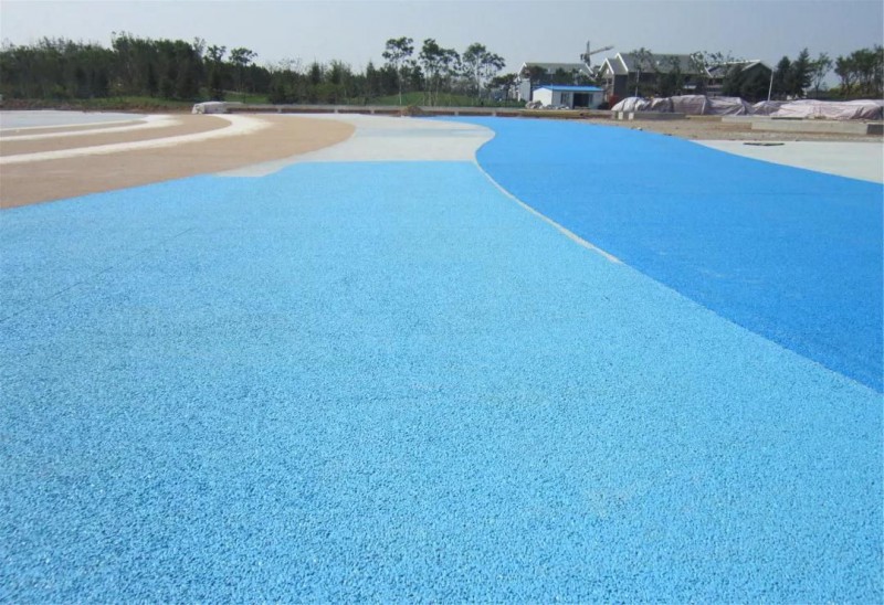 彩色透水混泥土材料