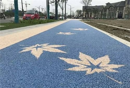 彩色透水混泥土材料的适用范围和施工技术
