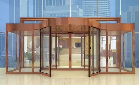 贵阳两翼旋转门