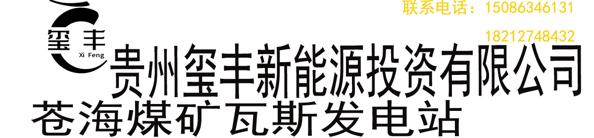 贵州玺丰新能源投资有限公司苍海煤矿瓦斯发电站