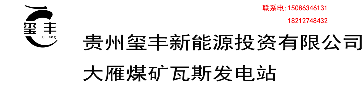 贵州玺丰新能源投资有限公司大雁煤矿瓦斯发电站