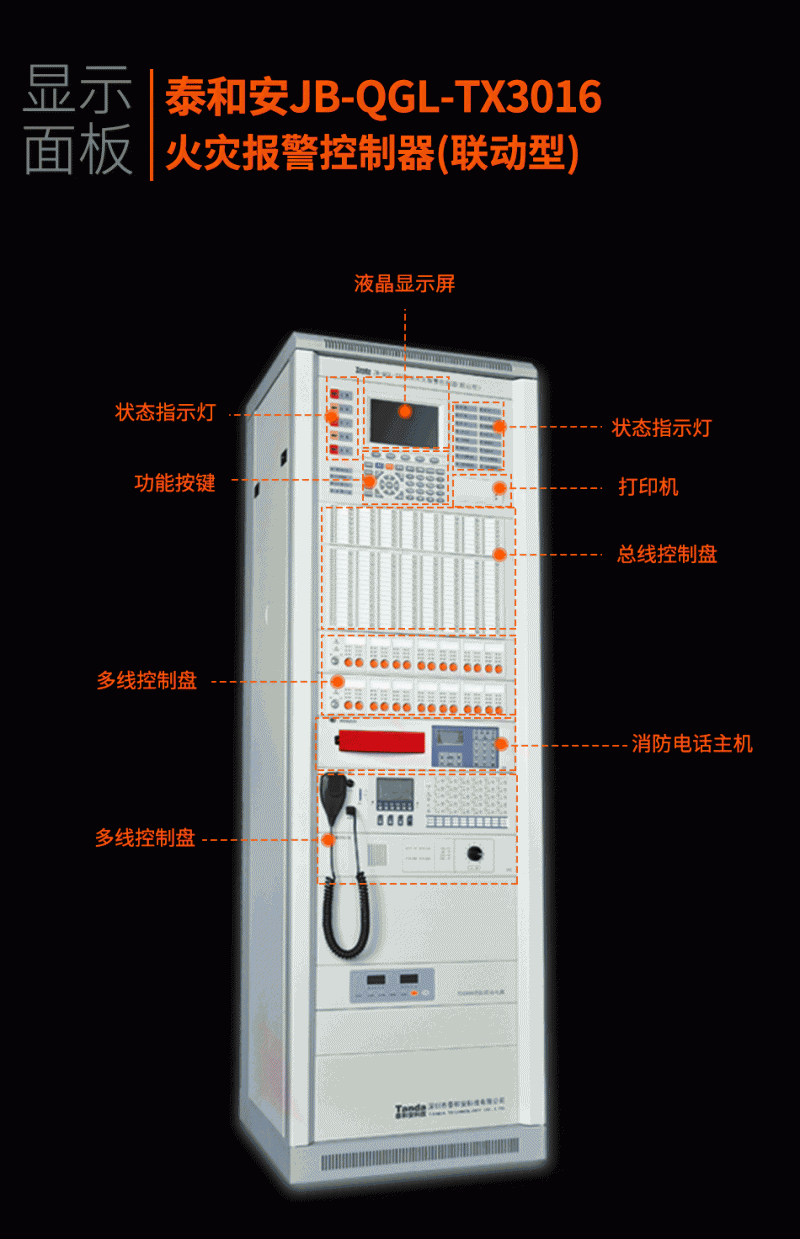 安顺泰和安火灾报警控制器 联动型