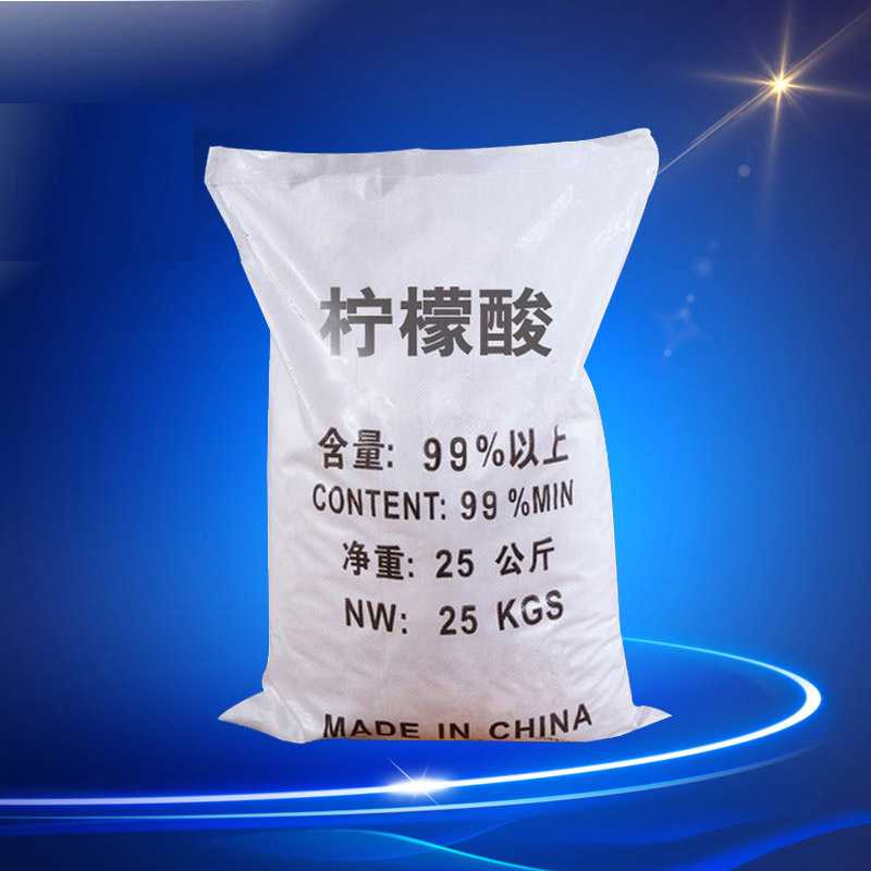 柠檬酸在食品和工业中的应用