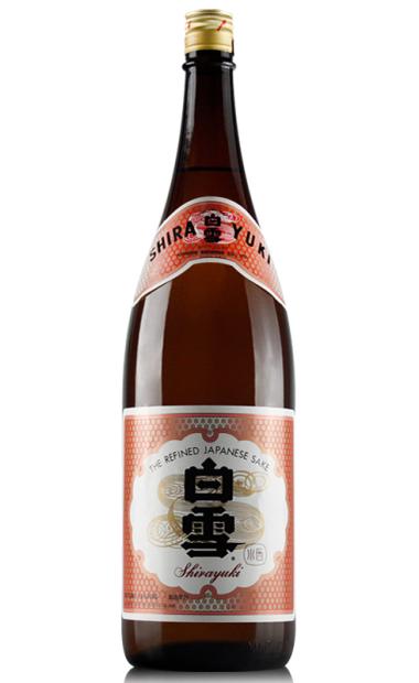 日本原装进口洋酒 白雪上撰本酿造清酒1800ml 日本清酒米酒 发酵