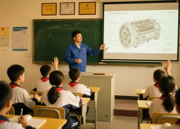 贵阳新能源汽修职业学校哪家好？