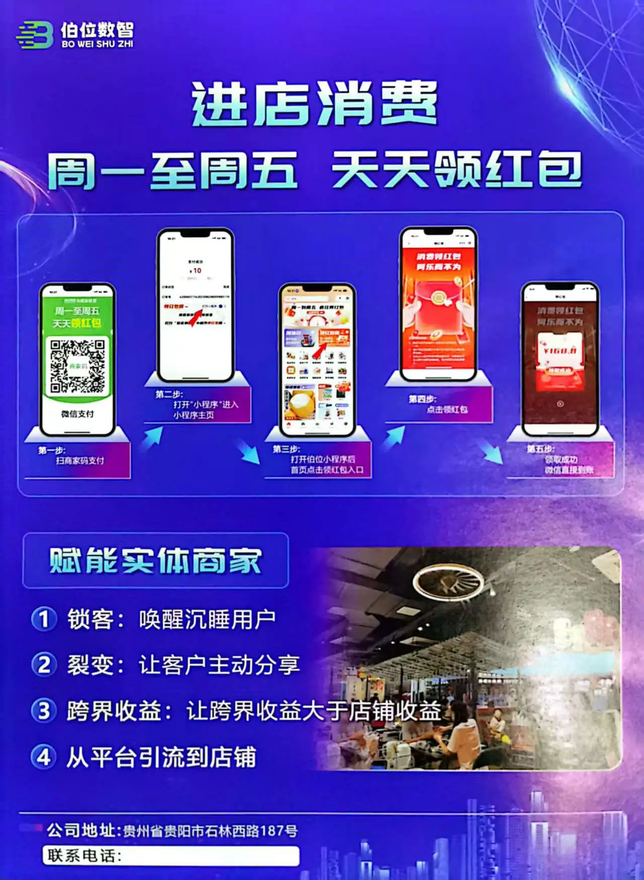 伯位数智（数字化转型）赋能实体商家数字经济
