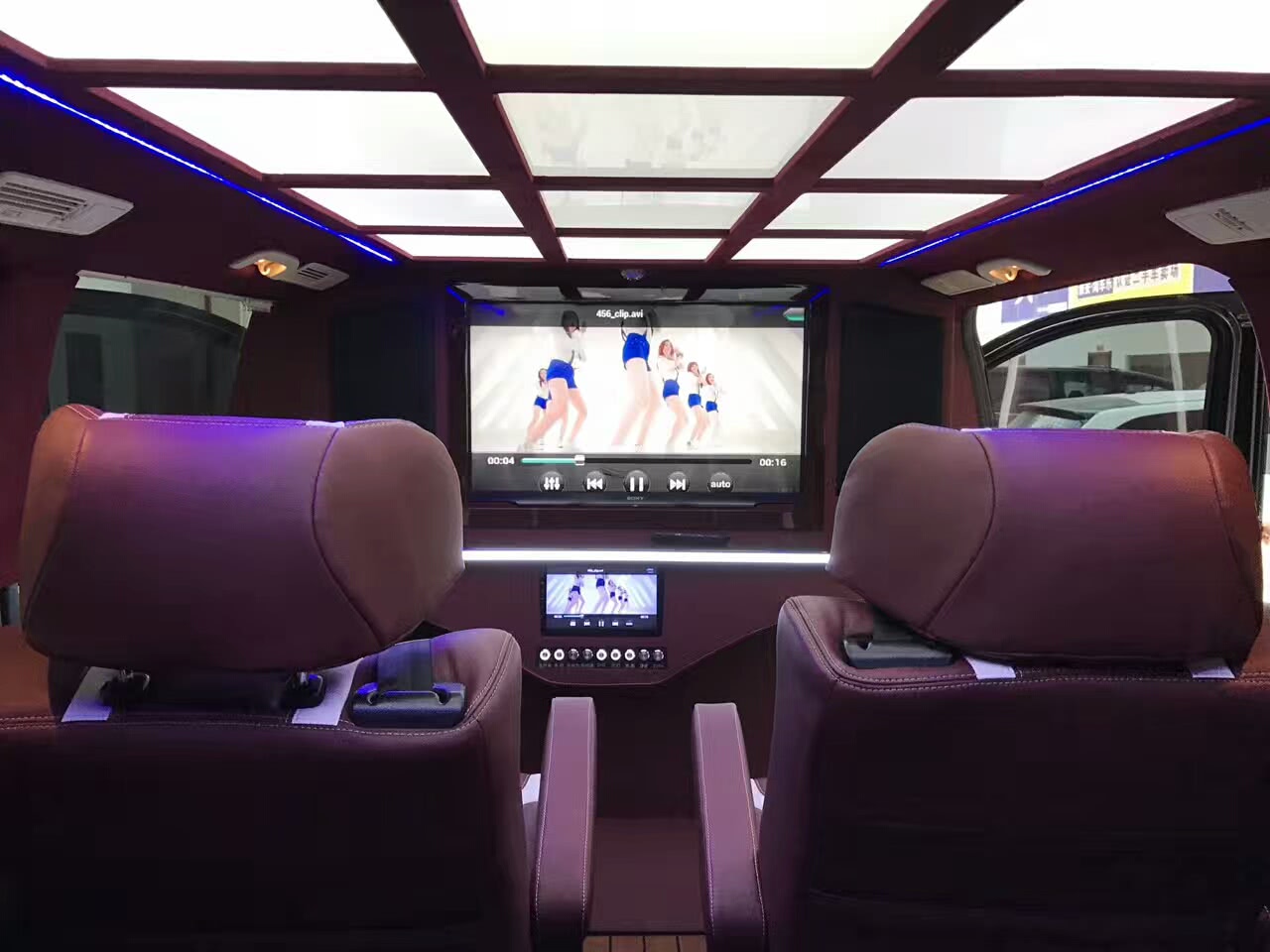 商务车改装内饰的标准案例，适用多款车型