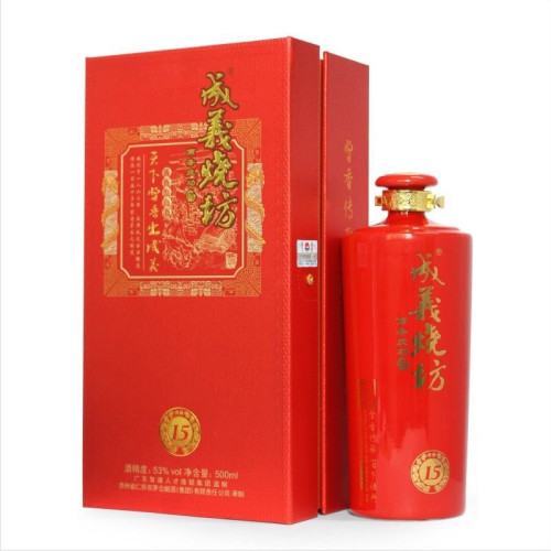 成义烧坊15年酱香白酒1瓶