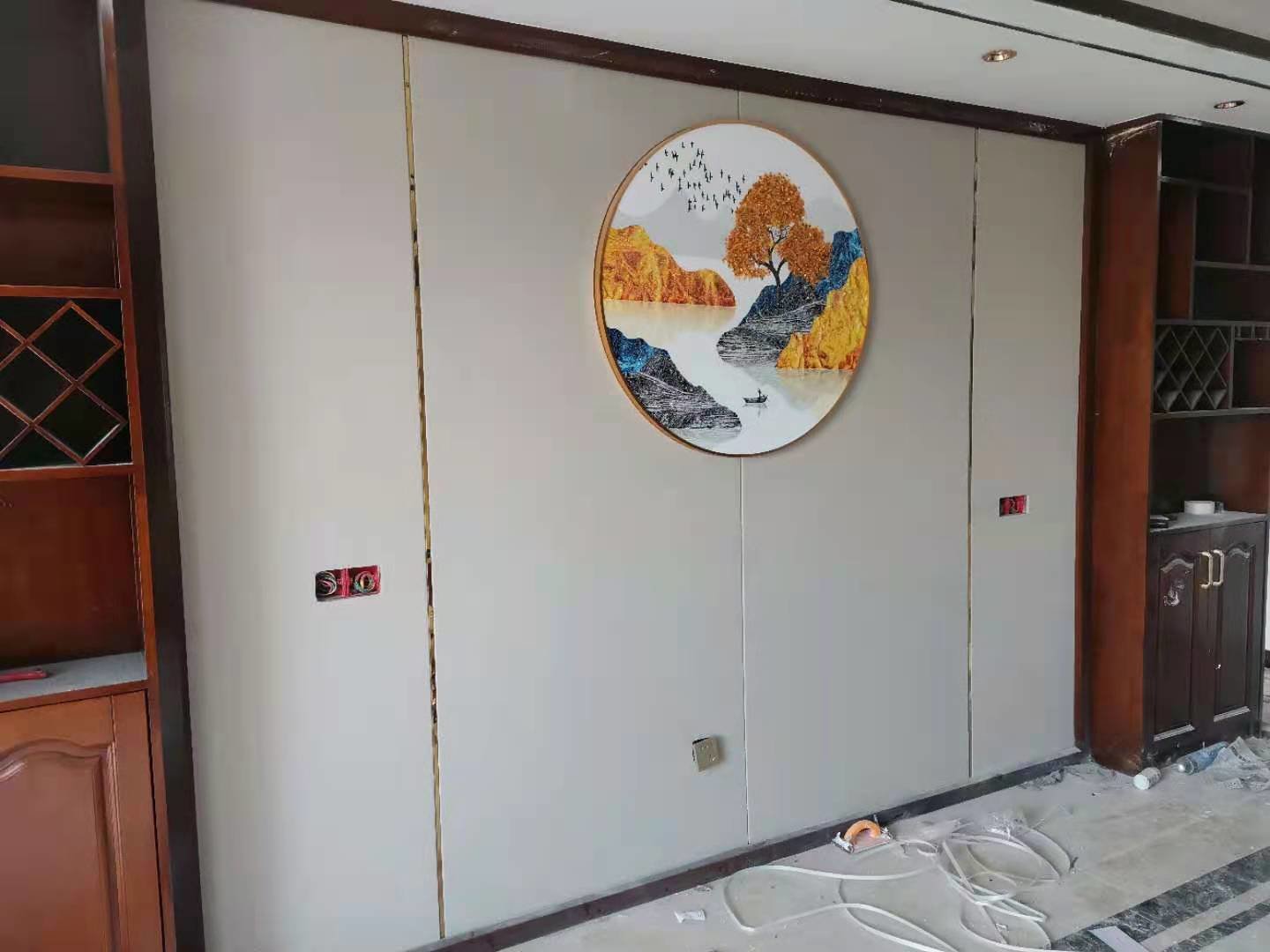 贵阳背景墙硬包