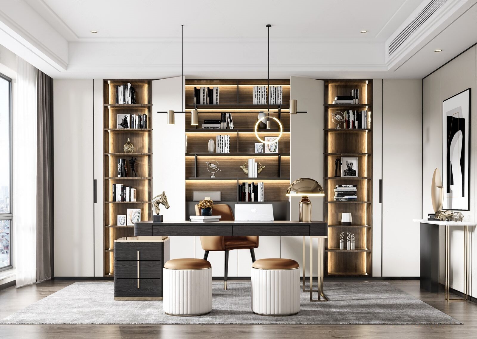 长沙全屋书柜定制电话