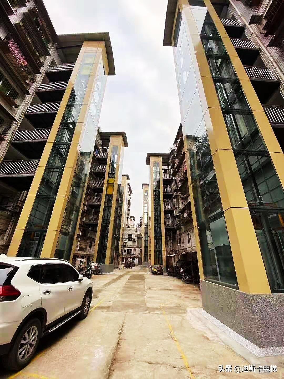 贵阳迪斯卡加装电梯安装