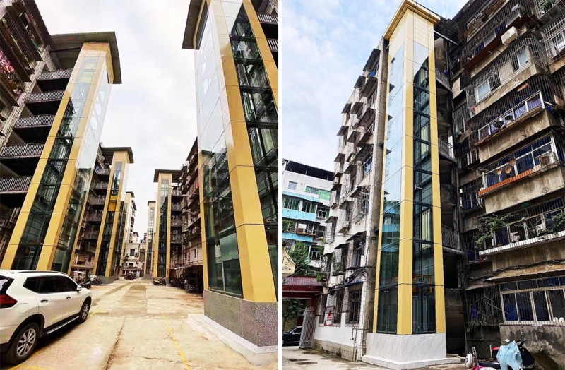 贵阳迪斯卡加装电梯安装