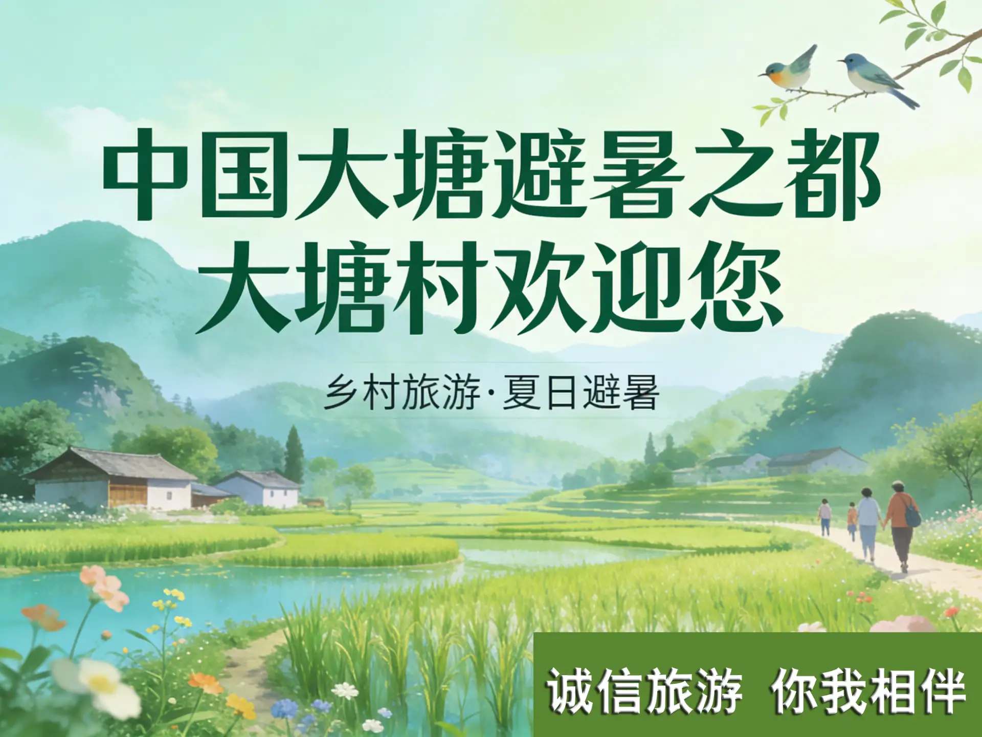 贵州道真大塘避暑乡村