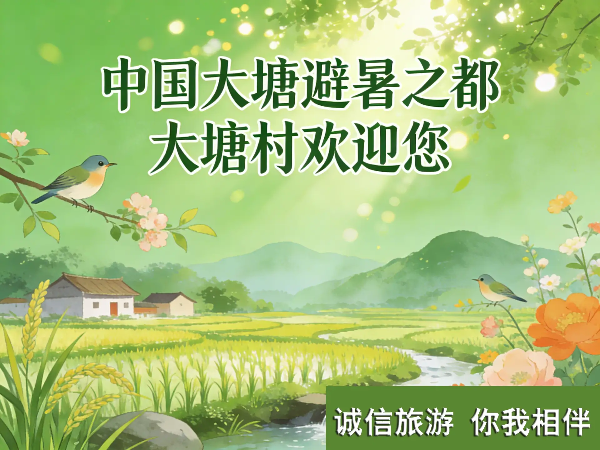 贵州道真大塘避暑乡村