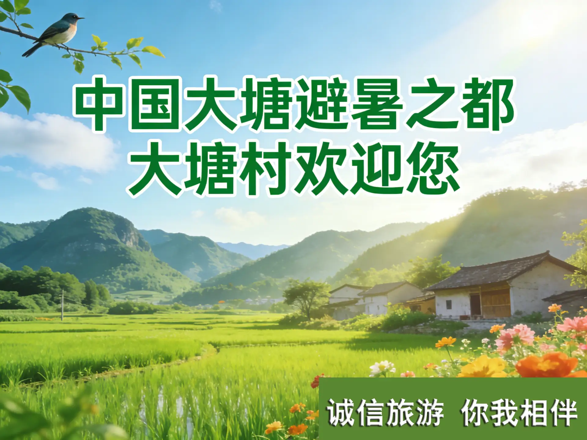 贵州道真大塘避暑乡村