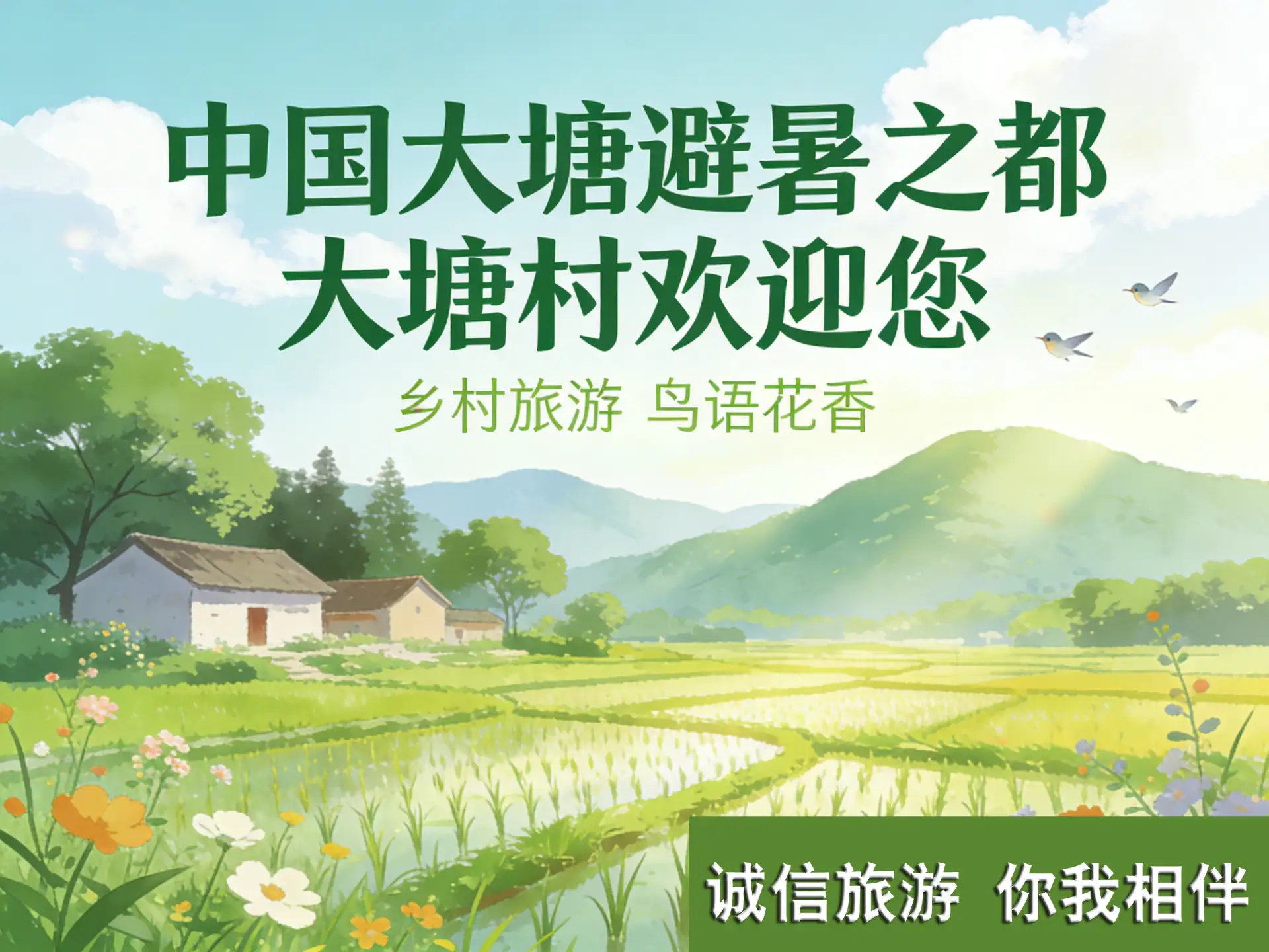 贵州道真大塘避暑乡村