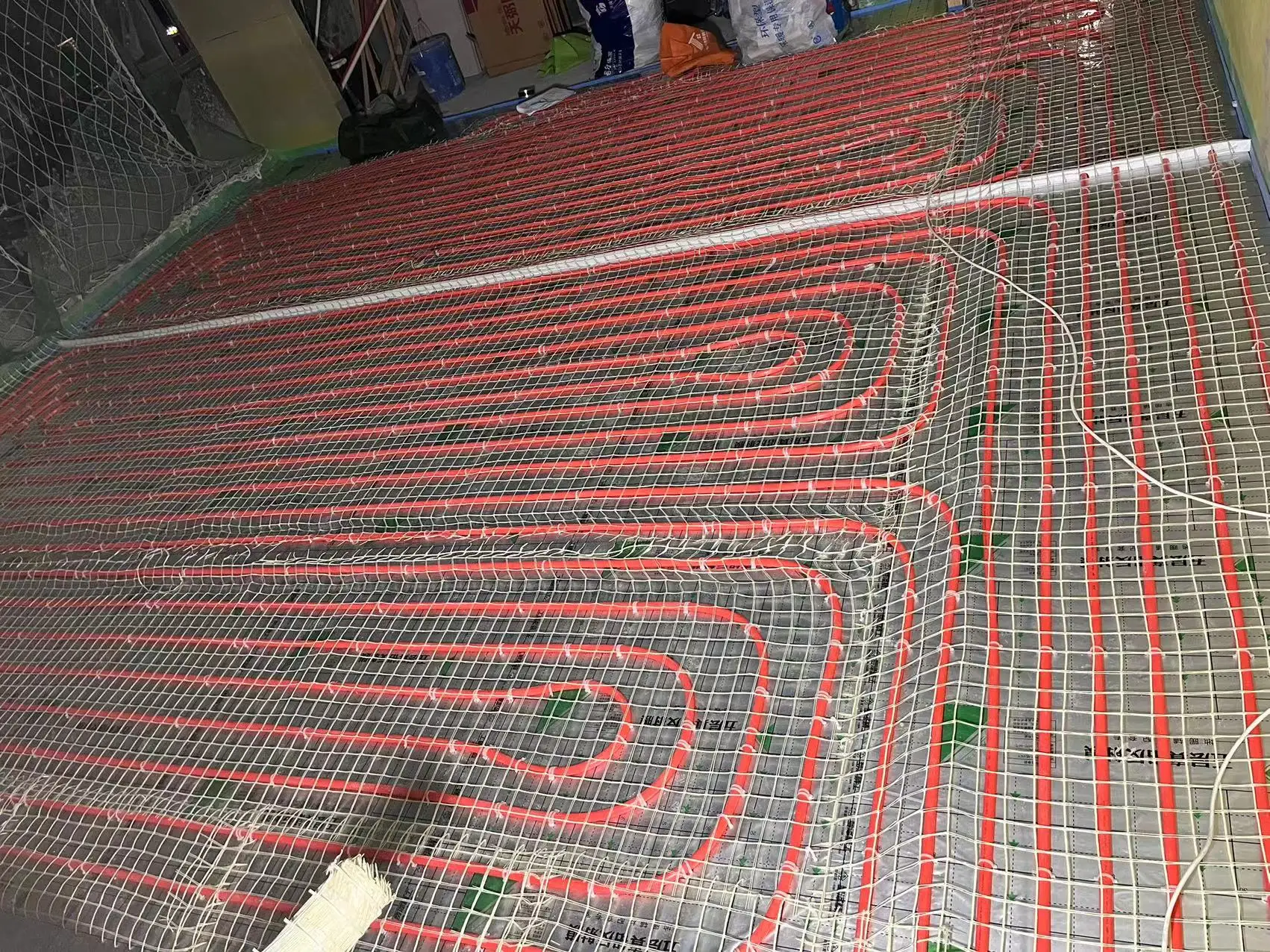 威宁空气能地暖施工流程