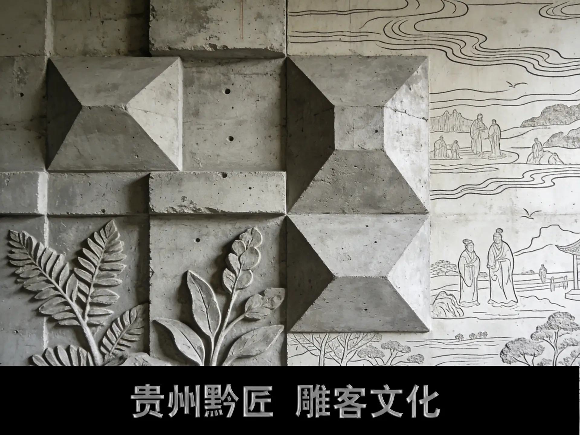 贵阳水泥浮雕壁画