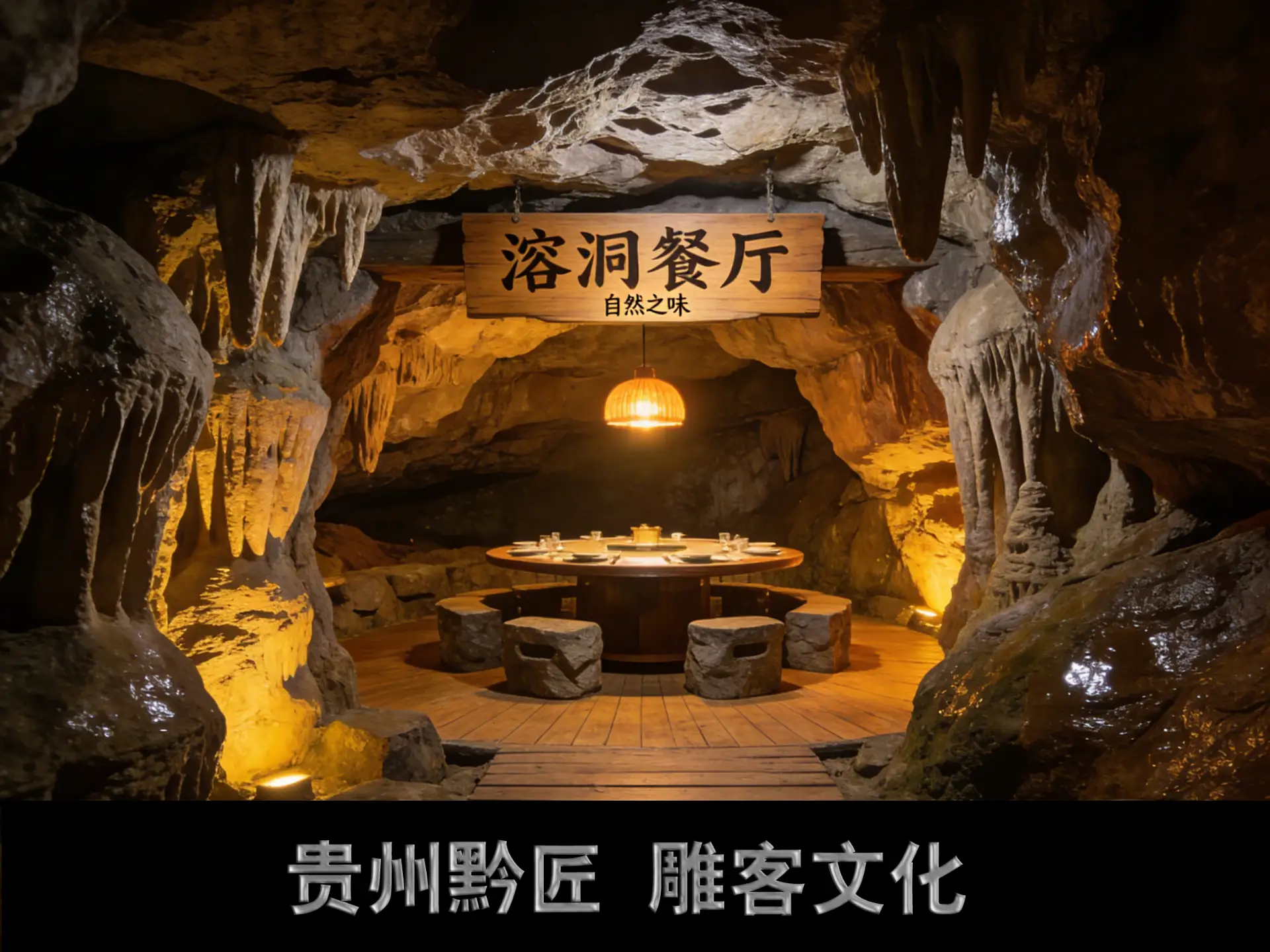 贵阳溶洞酒吧餐厅建设