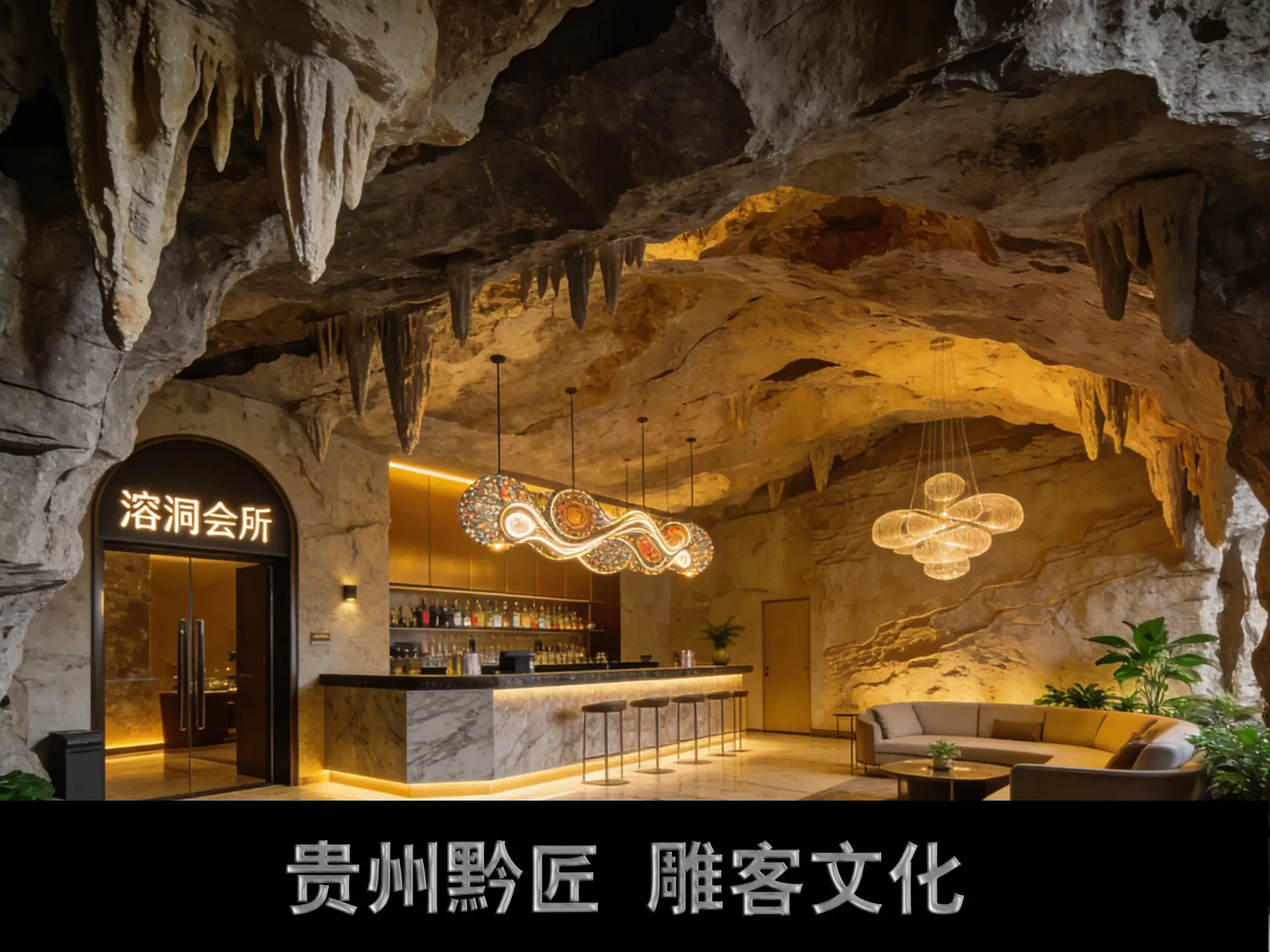 贵阳溶洞酒吧餐厅建设