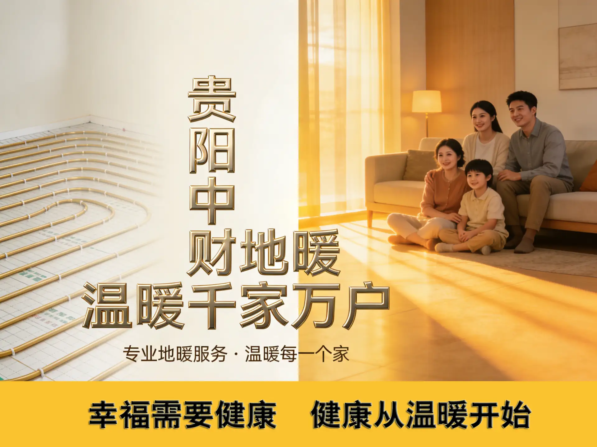 贵阳中财地暖安装