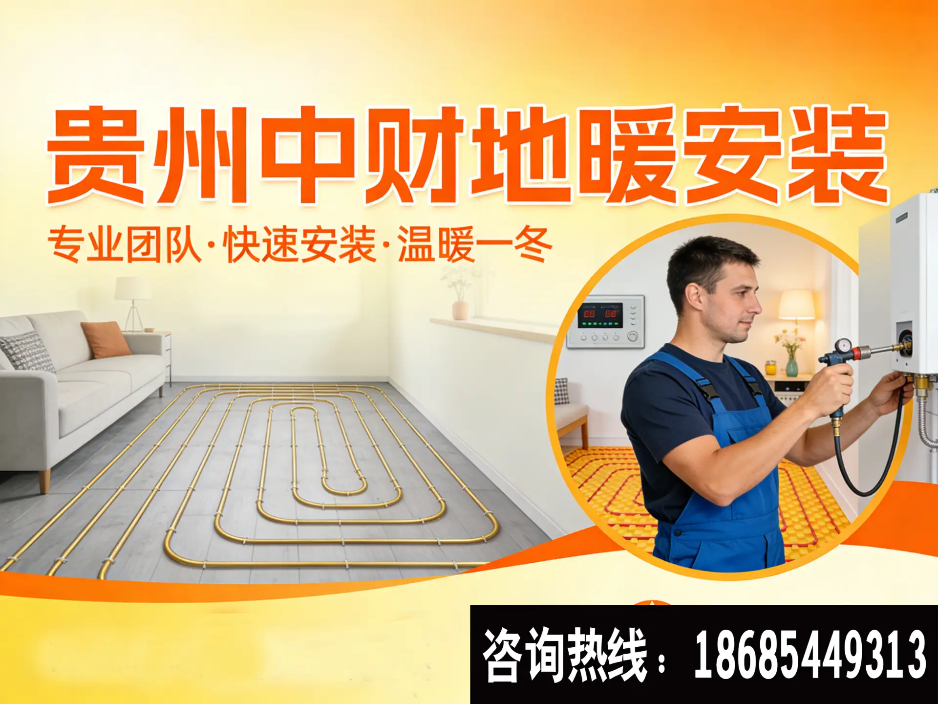 贵阳中财地暖安装公司