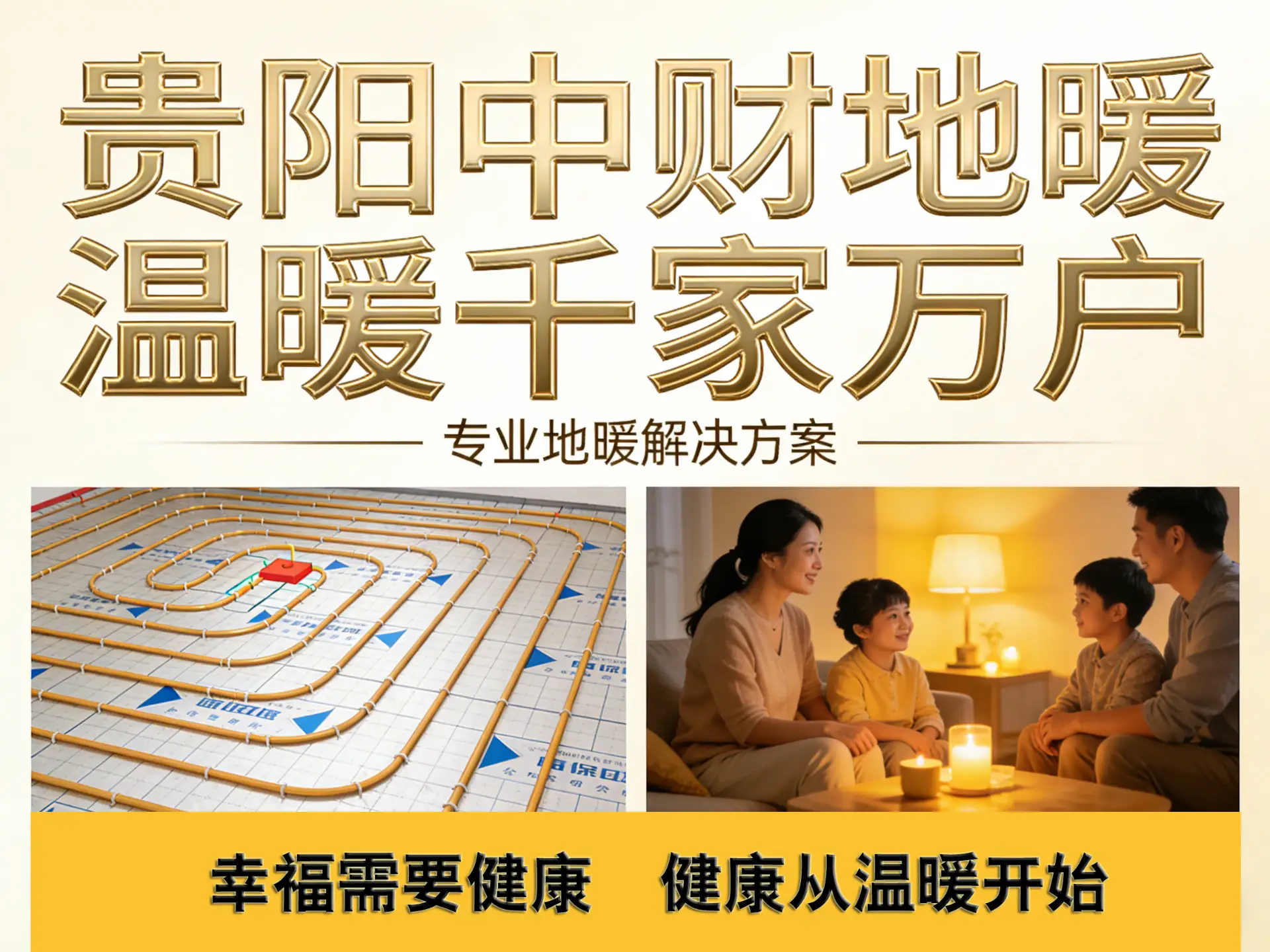 毕节中财地暖安装